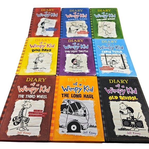 Diary of a Wimpy Kid Book 1-10 Jeff Kinney Hardcover Reader Series Chapter Lot 9 - Picture 3 of 15